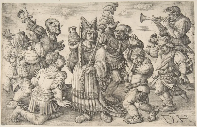 Morris Dancers Wall Art by Daniel Hopfer - High-Resolution Digital Print