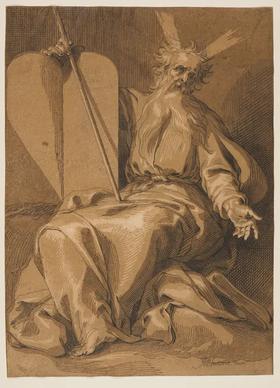 Moses Wall Art by Frederick Bloemaert - High-Resolution Digital Print