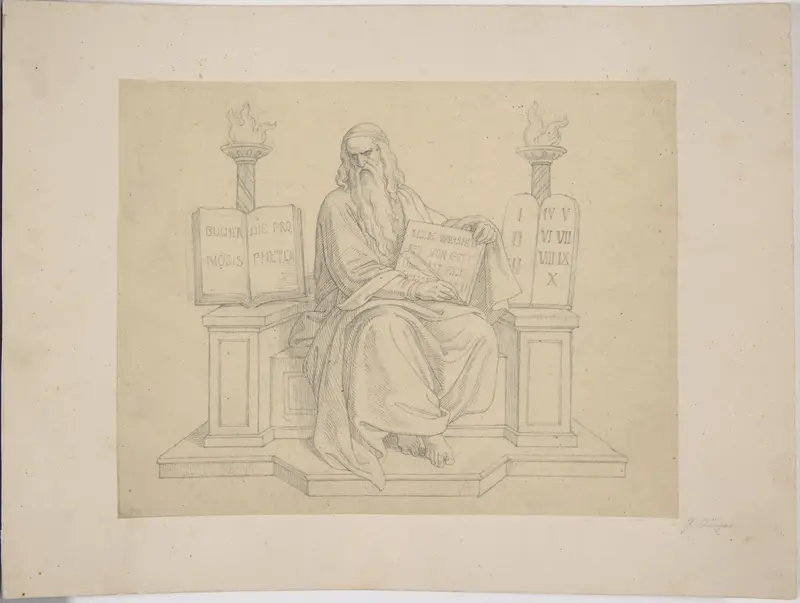 Moses Wall Art by Gustav Jäger - High-Resolution Digital Print