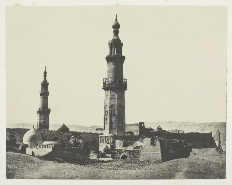 Mosquée d'Aly-Bey, Girgeh, Haute-Egypte, plate 15 from the album "Egypte, Nubie, Palestine et Syrie" (1852)