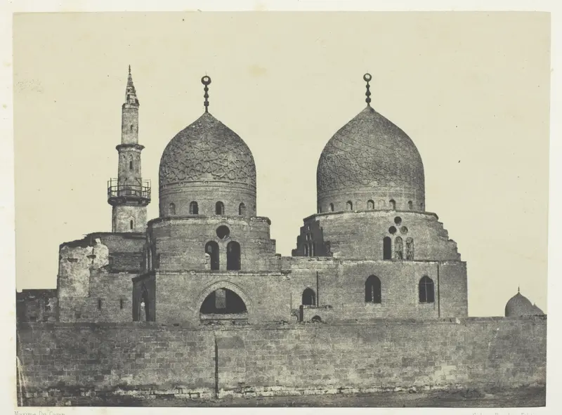 Mosquée et Tombeau du Sultan Kansou-el-Gouri, Le Kaire, plate 7 from the album "Egypte, Nubie, Palestine et Syrie" (1852)