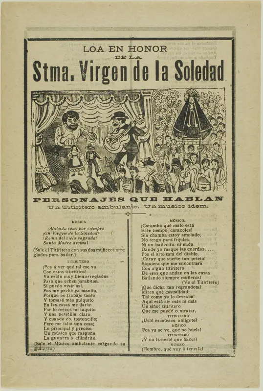Most Holy Virgin of Solitude Wall Art by José Guadalupe Posada - High-Resolution Digital Print