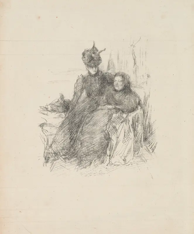 Mother and Daughter [La Mère Malade]