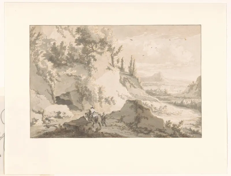 Mountain Landscape Wall Art by Adriaen van de Velde - High-Resolution Digital Print