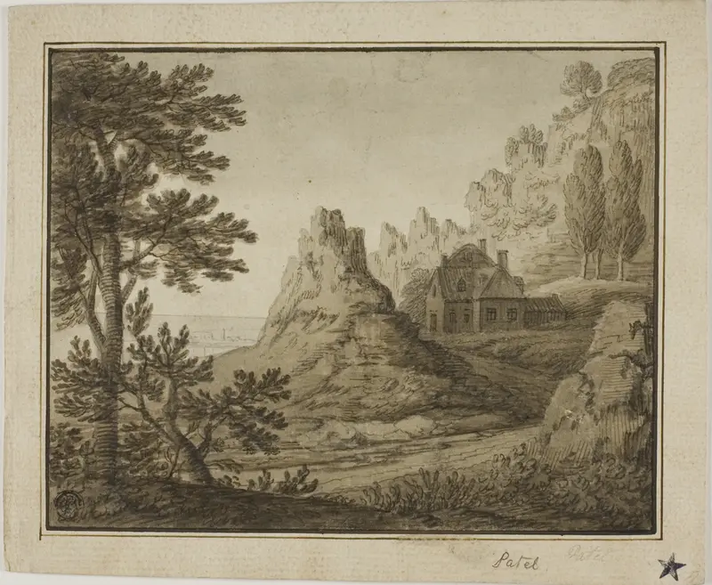 Mountainous Coastal Village