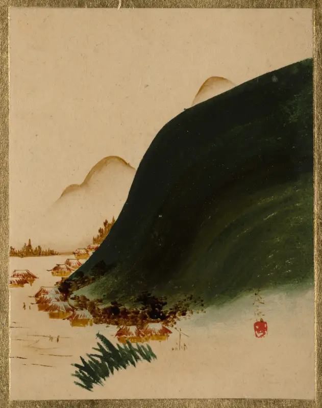 Mountains and Houses