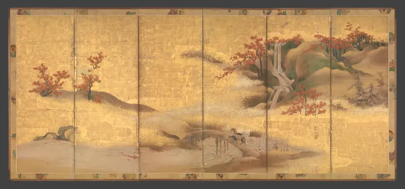 Mountains and Rivers in Autumn Wall Art by Unknown - High-Resolution Digital Print