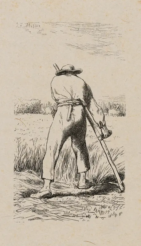 Mower Wall Art by Jacques Adrien Lavieille - High-Resolution Digital Print