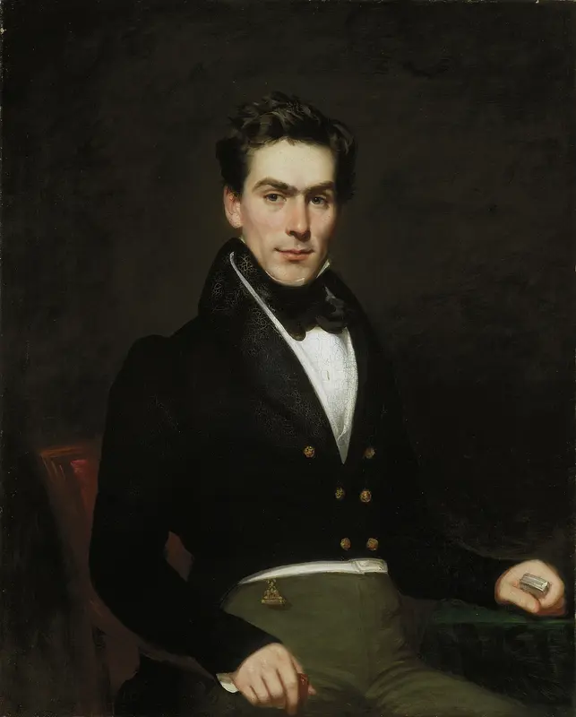 Mr. James Mackie Wall Art by Samuel Lovett Waldo - High-Resolution Digital Print