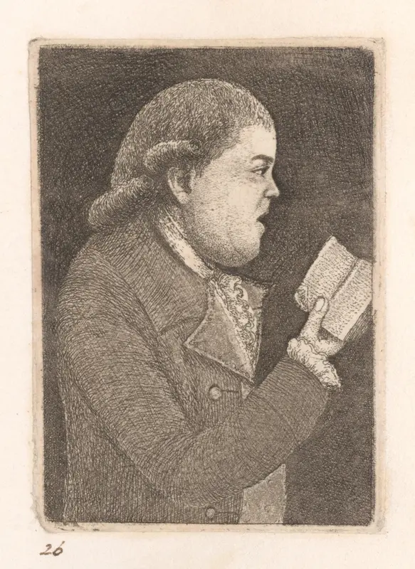 Mr. John Campbell, Precenter in Cannongate Church Wall Art by John Kay - High-Resolution Digital Print