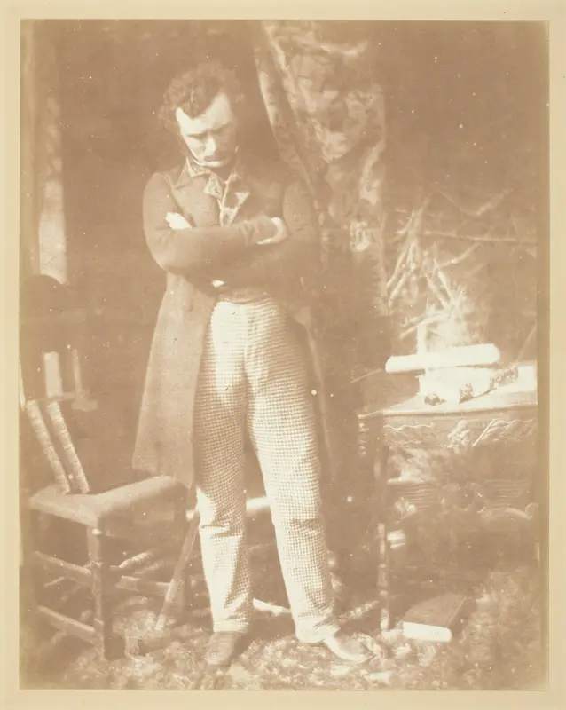 Mr. Robertson, Sub-Editor of "The Witness" Wall Art by David Octavius Hill - High-Resolution Digital Print