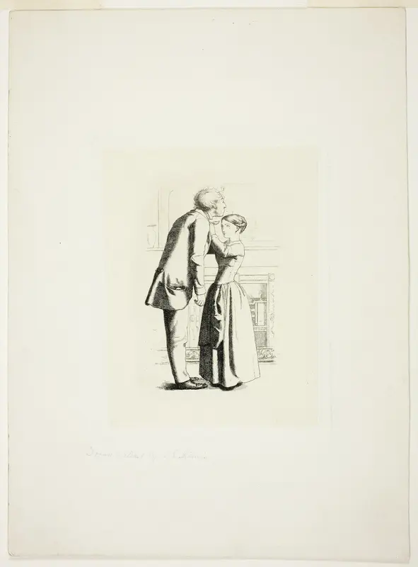 Mr. Wray's Cash Box; or, The Mask and the Mystery Wall Art by Sir John Everett Millais - High-Resolution Digital Print