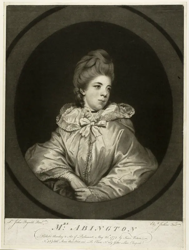 Mrs. Abington Wall Art by Elizabeth Judkins - High-Resolution Digital Print