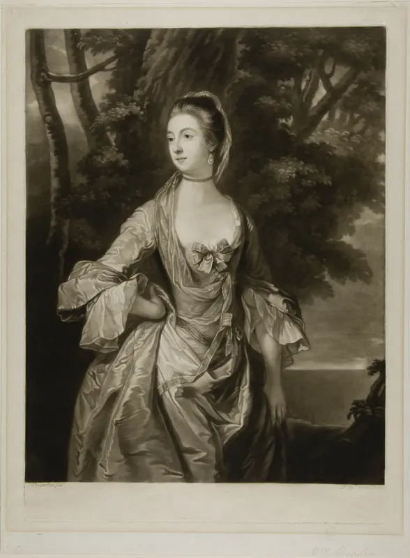 Mrs. Bonfoy Wall Art by James McArdell - High-Resolution Digital Print