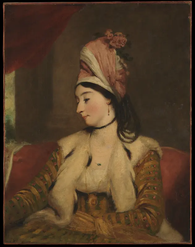 Mrs. George Baldwin (Jane Maltass, 1763–1839) Wall Art by Sir Joshua Reynolds - High-Resolution Digital Print