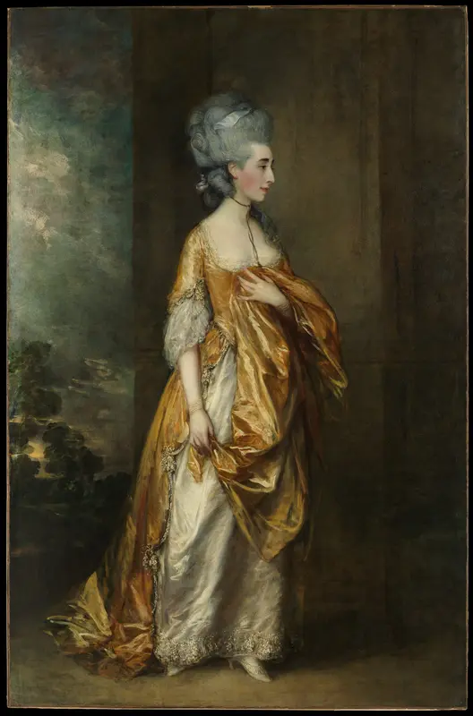 Mrs. Grace Dalrymple Elliott (1754?–1823) Wall Art by Thomas Gainsborough - High-Resolution Digital Print