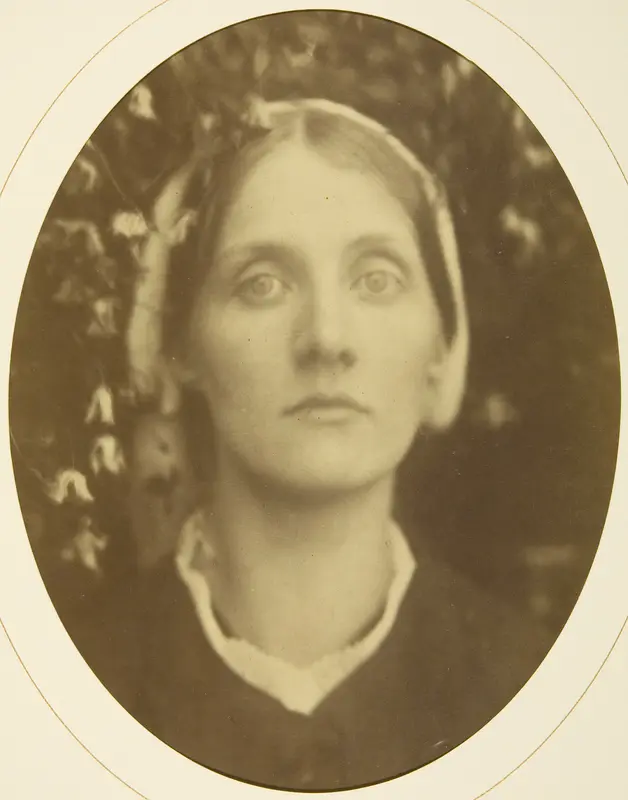 Mrs. Herbert Duckworth, ("A Beautiful Vision") Wall Art by Julia Margaret Cameron - High-Resolution Digital Print