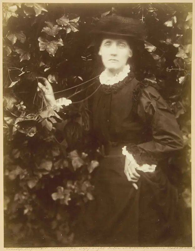 Mrs. Herbert Duckworth ("She Walks in Beauty") Wall Art by Julia Margaret Cameron - High-Resolution Digital Print