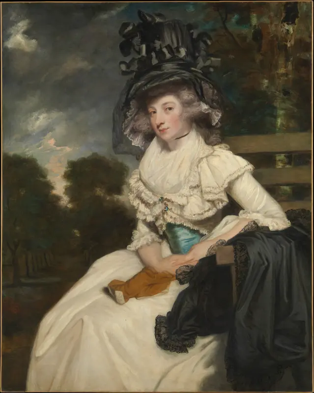 Mrs. Lewis Thomas Watson (Mary Elizabeth Milles, 1767–1818) Wall Art by Sir Joshua Reynolds - High-Resolution Digital Print