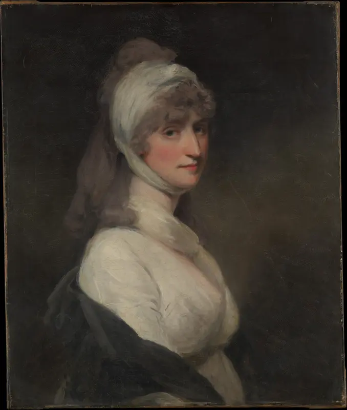 Mrs. Thomas Pechell (Charlotte Clavering, died 1841) Wall Art by John Hoppner - High-Resolution Digital Print