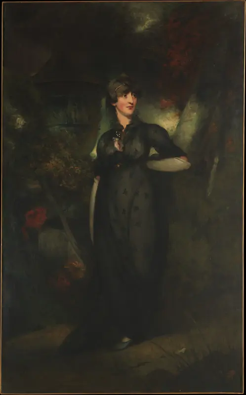 Mrs. Whaley (died 1798, Isle of Man) Wall Art by George Chinnery - High-Resolution Digital Print