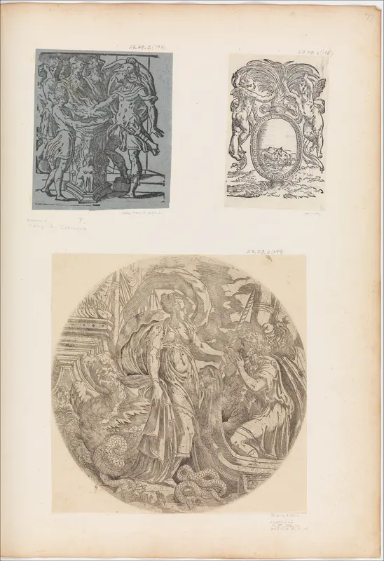 Mucius Scaevola Wall Art by Antonio Campi - High-Resolution Digital Print
