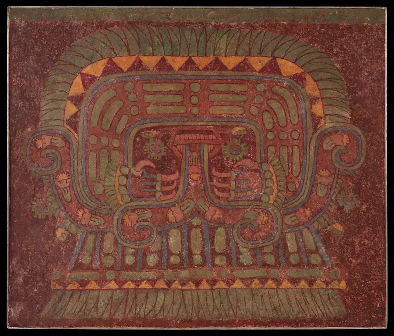 Mural Wall Art by Teotihuacan artist(s) - High-Resolution Digital Print