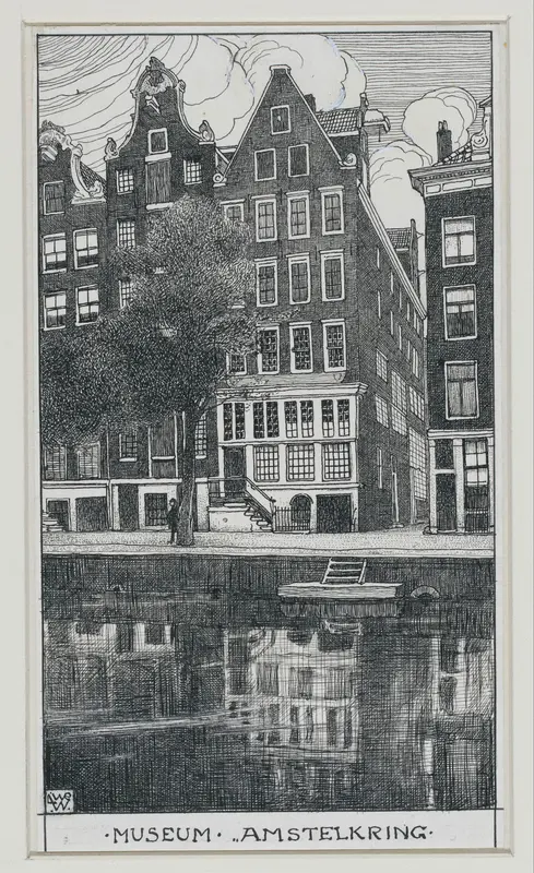 Museum Amstelkring te Amsterdam Wall Art by Willem Wenckebach - High-Resolution Digital Print