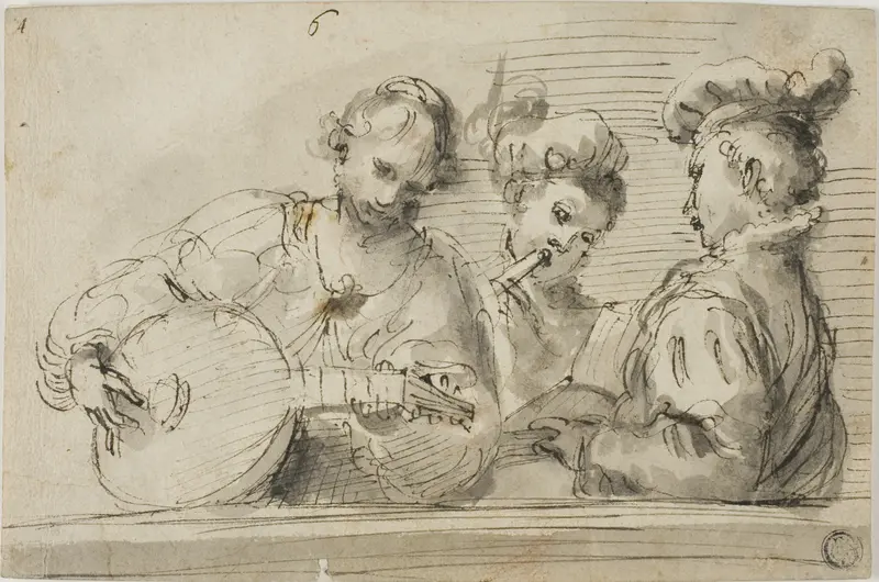 Musicians Wall Art by Unknown - High-Resolution Digital Print