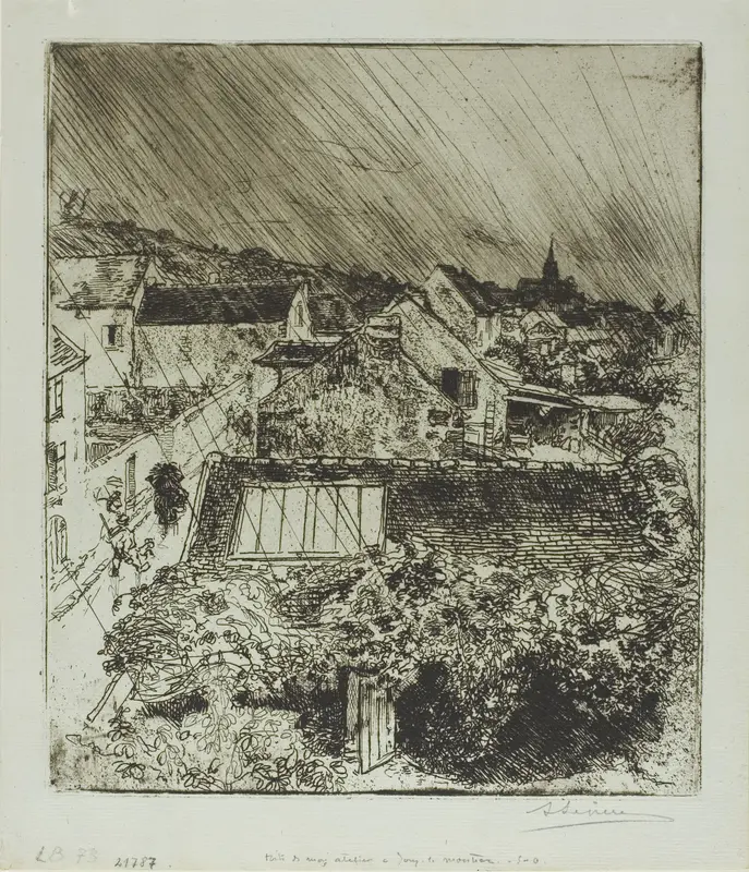 My Studio at Jouy-le-Moutier
