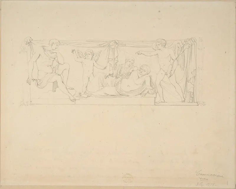 Mythological Scene Wall Art by Vincenzo Camuccini - High-Resolution Digital Print