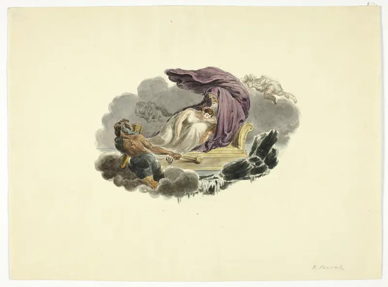 Mythological Scene Wall Art by Nicholas Pocock - High-Resolution Digital Print