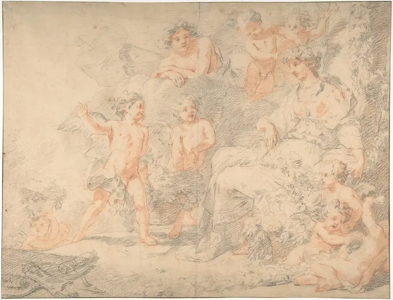 Mythological Subject Wall Art by Gerard de Lairesse - High-Resolution Digital Print