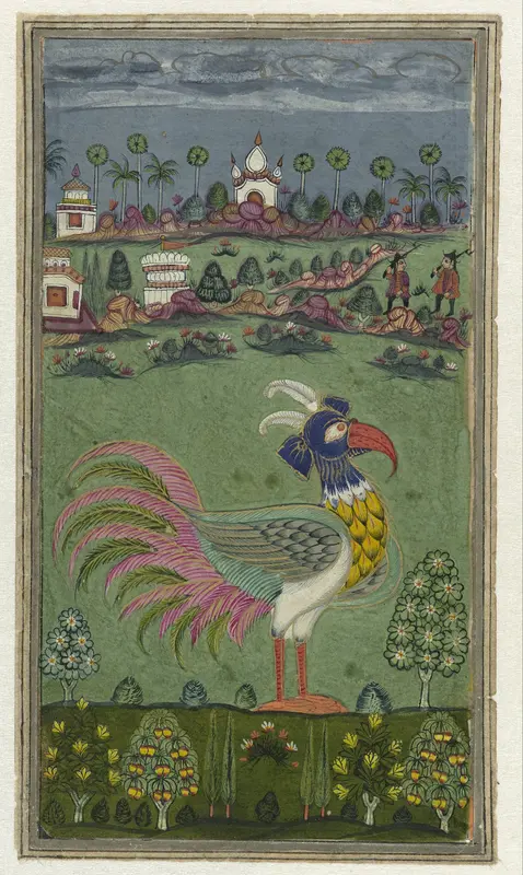 Mythologische vogel Wall Art by anonymous - High-Resolution Digital Print