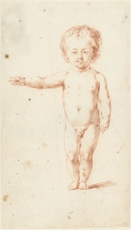 Naakt jongetje Wall Art by Jacob de Wit - High-Resolution Digital Print