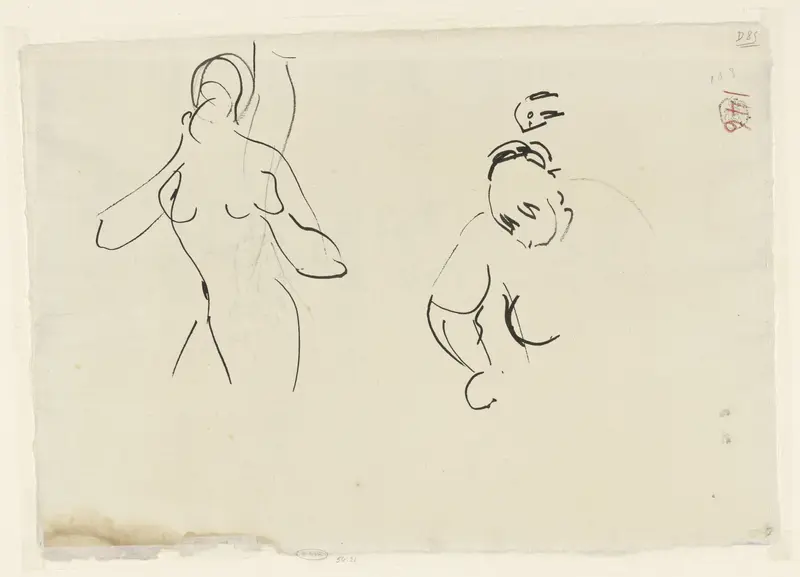 Naaktstudies Wall Art by Rik Wouters - High-Resolution Digital Print