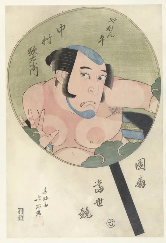 Nakamura Utaemon als Yakanbei Wall Art by Unknown - High-Resolution Digital Print