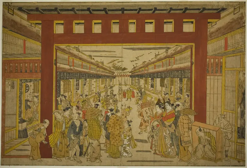 Nakanocho in the Yoshiwara
