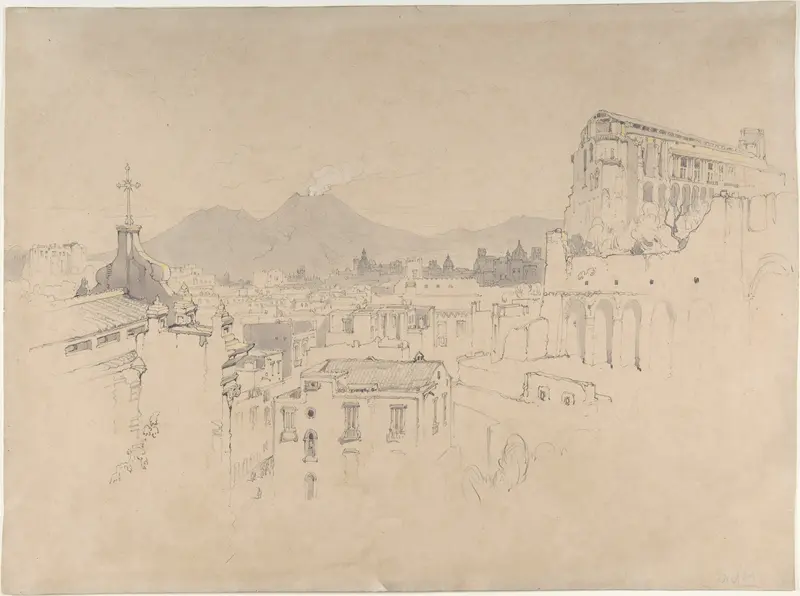 Naples Wall Art by John Ruskin - High-Resolution Digital Print