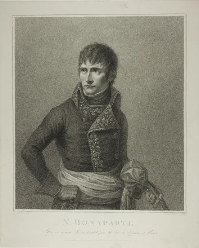 Napoléon Bonaparte, First Counsel Wall Art by Francesco Bartolozzi - High-Resolution Digital Print
