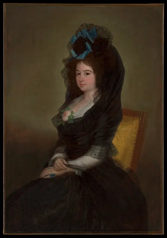 Narcisa Barañano Gayoso de Goicoechea Wall Art by Goya (Francisco de Goya y Lucientes) - High-Resolution Digital Print