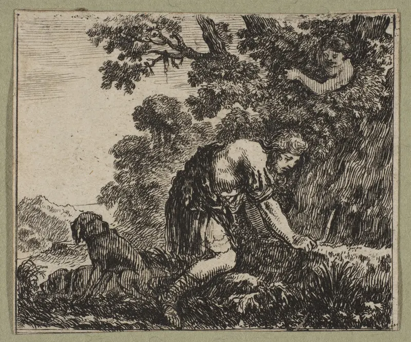 Narcisse Wall Art by Stefano della Bella - High-Resolution Digital Print