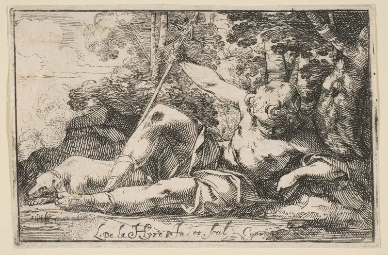 Narcissus Wall Art by Laurent de La Hyre - High-Resolution Digital Print