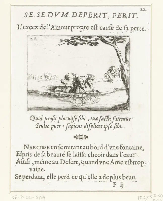 Narcissus Wall Art by François Langlois - High-Resolution Digital Print
