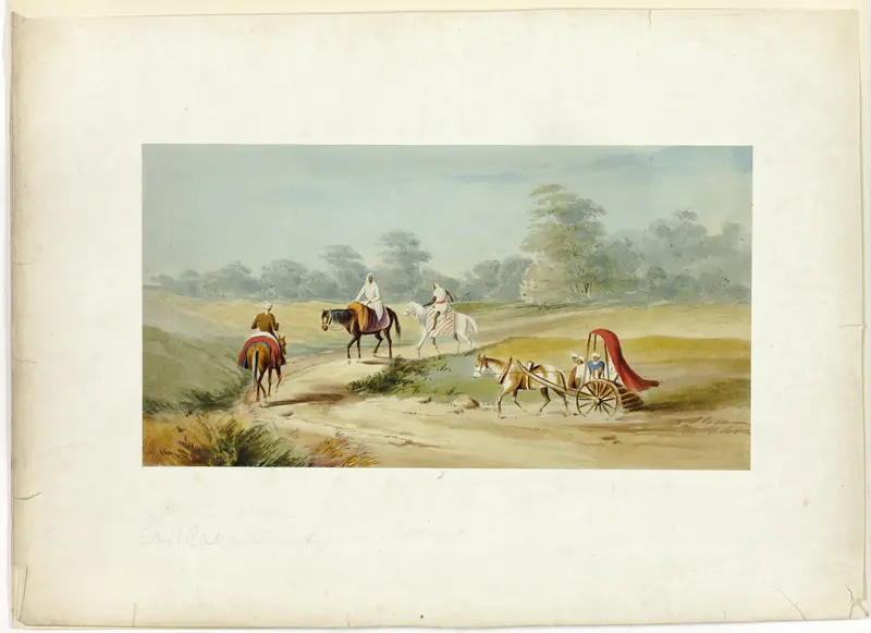 Native Traveling in India Wall Art by Unknown artist - High-Resolution Digital Print