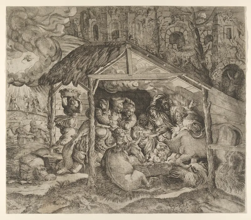 Nativity Wall Art by Master IQV - High-Resolution Digital Print