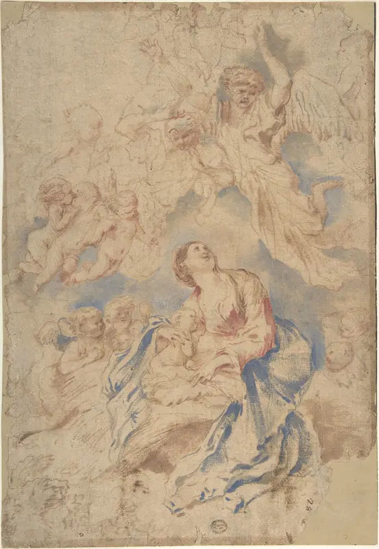 Nativity with Angels