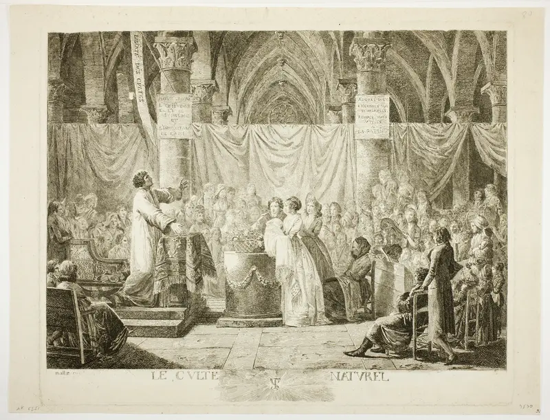 Natural Worship Wall Art by Jean Baptiste Mallet - High-Resolution Digital Print