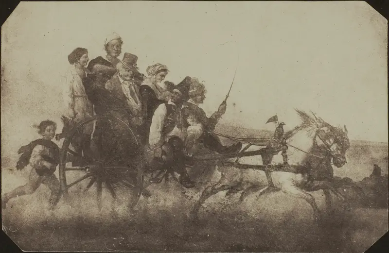 Neapolitan Conveyance - Copy of a Painting at Lacock Abbey Wall Art by William Henry Fox Talbot - High-Resolution Digital Print