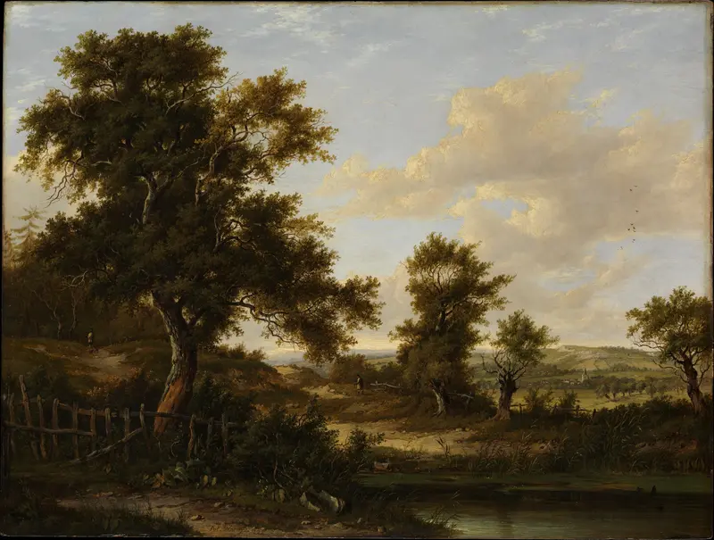 Near Penshurst, Kent Wall Art by Patrick Nasmyth - High-Resolution Digital Print